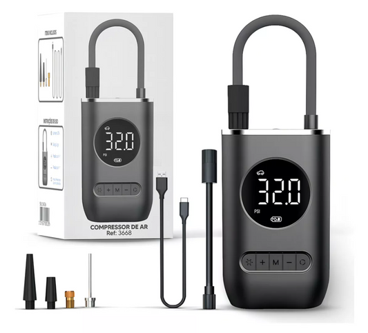 Compresor de Aire Portátil Digital